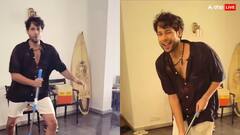 દિવાળીના પર્વ માટે સિદ્ધાંત ચતુર્વૈદીએ કરી દીધી સફાઇ શરૂ, જુઓ વીડિયો