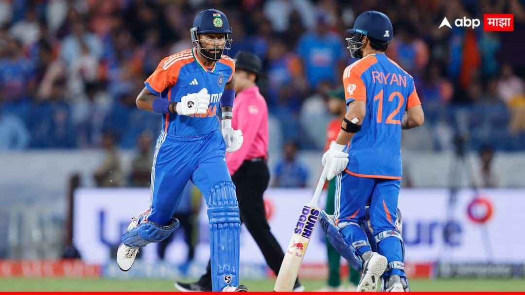 Ind vs Ban 3rd T20I Sanju Samson Suryakumar Yadav team india 2nd Highest Team Total 297 Cricket News Marathi Ind vs Ban 3rd T20 : 25 चौकार, 22 षटकार अन् 297 धावा! आधी संजूने चोपलं, मग सूर्याने ठोकलं, बांगलादेशविरुद्ध तगडं आव्हान