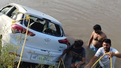 Haryana: 7 Family Members Die As Car Plunges Into Canal En Route To Dussehra Fair In Kaithal