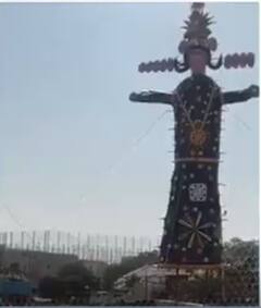 Dussehra 2024 : विजयदशमी पर नोएडा में बना रावण का 100 फुट का पुतला | #shorts