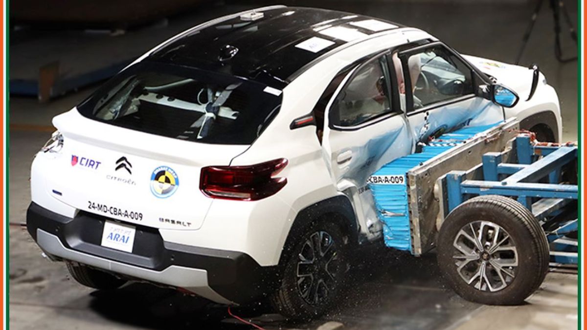 Citroen Basalt Scores 4 Stars In Bharat NCAP Crash Tests