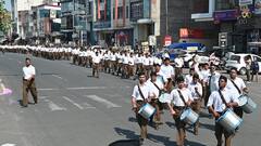 In Pics: RSS नेता सुरेश भैयाजी जोशी ने जयपुर में की शस्त्र पूजा, बोले- 'देश का भविष्य कैसा हो इसके लिए...'