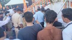 रायपुर के दशहरा मैदान में रावण दहन से पहले हादसा, एक कर्मचारी घायल, सामने आई ये वजह