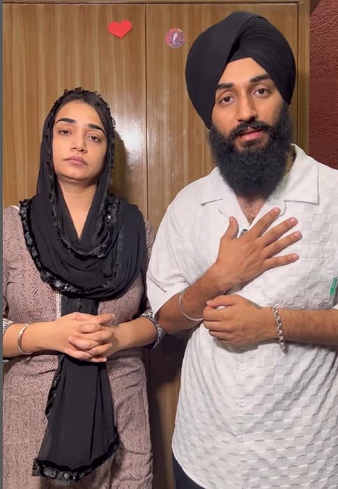 ਕੁੱਲ੍ਹੜ ਪੀਜ਼ਾ ਕਪਲ ਵੱਲੋਂ ਨਿਹੰਗਾਂ ਨੂੰ ਤਿੱਖਾ ਜਵਾਬ, ਵੀਡੀਓ ਵਾਇਰਲ