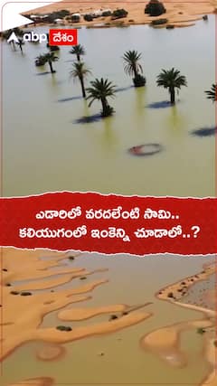 ఇదేందయ్యా ఇది.. సహారా ఎడారిలో వరదలట..