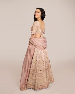 Shraddha Kapoor Treats Fans To Her Festive Look In A Pastel Lehenga; SEE PICS