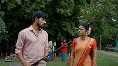 Satyabhama Today October 14th Episode Highlights: 'వినయ విధేయ రామ' సీన్ రిపీట్ - సత్యని చంపేందుకు గన్ ఎక్కుపెట్టిన రుద్ర!