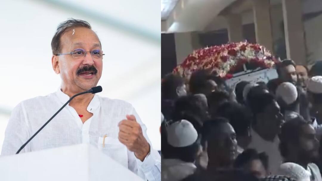 Baba Siddique Shot Dead in Mumbai NCP Leader Last ritual Salman Khan house security tight Three Accused arrested 3 absconding Baba Siddique Shot Dead: सुपुर्द-ए-खाक हुए बाबा सिद्दीकी! हत्याकांड के तीन आरोपी गिरफ्तार, तीन अब भी फरार