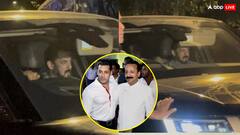 बाबा सिद्दीकी की हत्या, शूटिंग छोड़ हॉस्पिटल पहुंचे सलमान खान