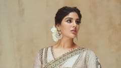 Samyuktha Menon: వైట్ శారీలో దీపావళి మతాబులా వెలిగిపోతున్న సంయుక్త మీనన్!