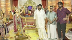 Chiranjeevi - Nagarjuna: నవరాత్రి ఉత్సవాల్లో ఇద్దరు మిత్రులు... త్రిశూర్‌లో కళ్యాణ్ జ్యువెలరీ అధినేత ఇంట చిరంజీవి, నాగార్జున సందడి