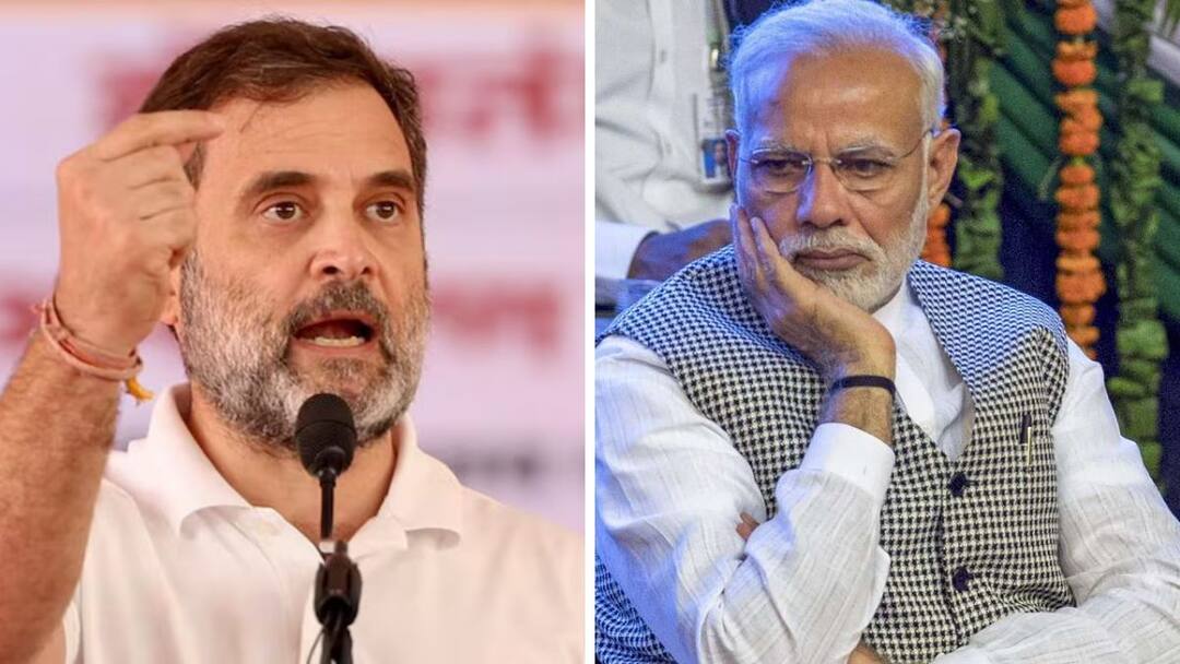 Rahul Gandhi on Nashik Agniveer : 'शहीद झाल्यानंतर भेदभाव का?', नाशिकमध्ये अग्निवीरांच्या बलिदानावर राहुल गांधींचा पीएम मोदींना सवाल Why discrimination after being a martyr Rahul Gandhi asked PM Modi on the sacrifice of Agniveer in Nashik Rahul Gandhi on Nashik Agniveer : 'शहीद झाल्यानंतर भेदभाव का?', नाशिकमध्ये अग्निवीरांच्या बलिदानावर राहुल गांधींचा पीएम मोदींना सवाल