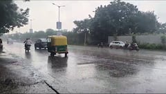 Ahmedabad Rain: અમદાવાદ અને ગાંધીનગરમાં વરસાદી ઝાપટા, જાણો હવામાન વિભાગે શું કરી છે આગાહી