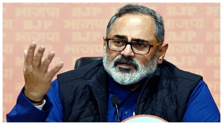 Exclusive: 'इसके पीछे सपा और कांग्रेस का हाथ', बहराइच हिंसा पर बीजेपी नेता राजीव चंद्रशेखर ने किया बड़ा दावा