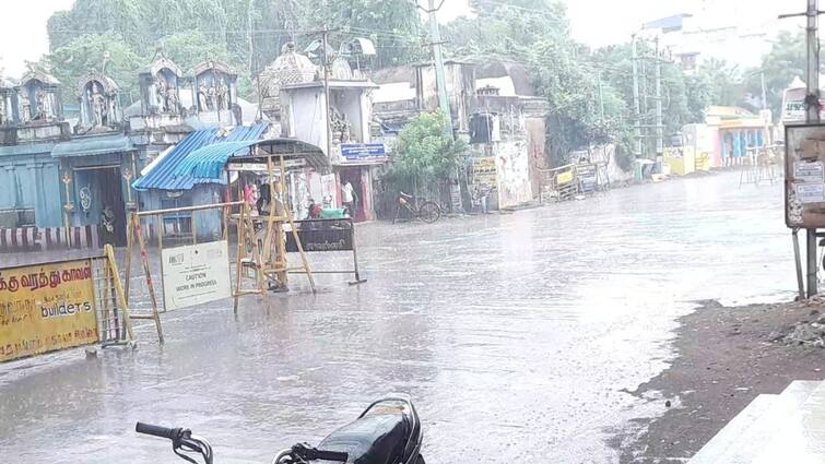 Heavy Rain Alert: 10 cm of Rainfall in Thiruvarur District Over 3 Hours ”திருவாரூரில் கொட்டித் தீர்த்த மழை” 3 மணி நேரத்தில் 10.செ.மீ பதிவு..!