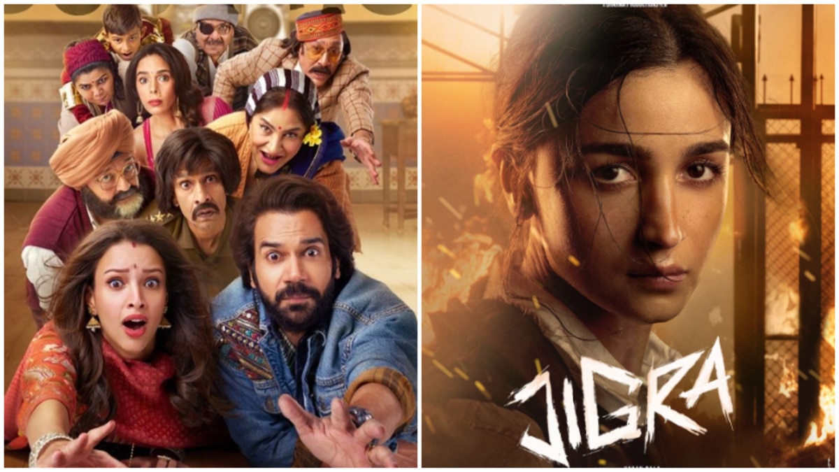 Box Office Collection Alia Bhatt's 'Jigra' Collects Less Than Rajkummar ...