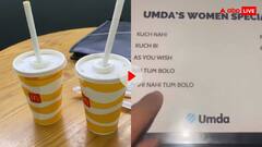 महिलाओं के लिए तैयार किया मेन्यू, आइटम्स के नाम सुन छूट जाएगी आपकी भी हंसी, देखें वीडियो