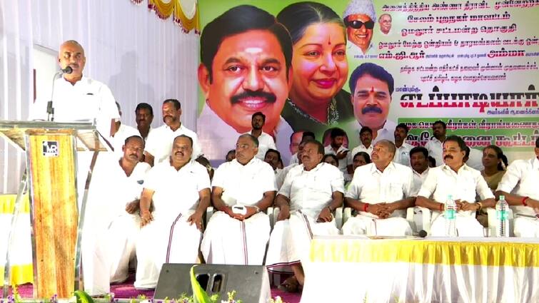 SP Velumani says Dont worry AIADMK will rule in 2026 - TNN SP Velumani: 