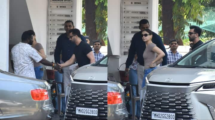 Alia Bhatt Ranbir Kapoor Photos: बॉलीवुड एक्ट्रेस आलिया भट्ट हाल ही में अपने पति रणबीर कपूर के साथ फिल्ममेकर संजय लीला भंसाली के घर पहुंची हैं. नीचे देखिए तस्वीरें...