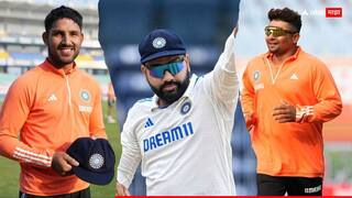 IND vs NZ Playing XI : ध्रुव जुरेल, सरफराज OUT; न्यूझीलंडविरुद्ध पहिल्या कसोटीत रोहित 'या' खेळाडूंना देणार संधी