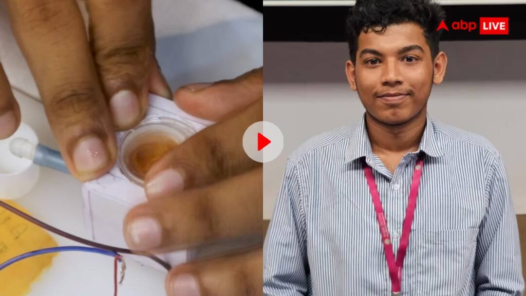 Indian student Sabin Saji sets a record by making the world smallest washing machine watch एयरपॉड जितनी वॉशिंग मशीन, भारत के स्टूडेंट ने बनाया वर्ल्ड रिकॉर्ड- देखकर आंखों को नहीं होगा यकीन