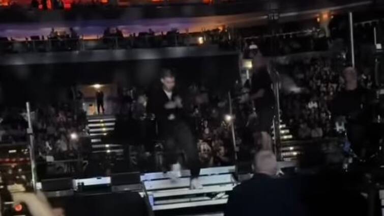 Nick Jonas Makes A Quick Escape During Prague Concert After A Laser Was Aimed At Him; Watch Nick Jonas Makes A Quick Escape During Prague Concert After A Laser Was Aimed At Him; Watch