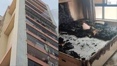 मुंबई में 14 मंजिला इमारत के 10वें फ्लोर पर लगी आग, परिवार के दो लोगों समेत 3 की जलकर मौत