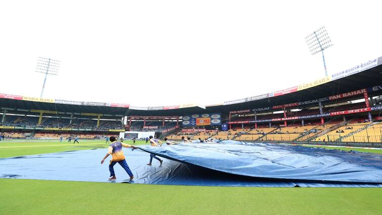 India vs New Zealand 1st Test Day 1 Called Off Due to heavy rain IND vs NZ 1st Test:இந்தியா - நியூசிலாந்து  ஆட்டம் ரத்து;‌ இரண்டாம் நாள் ஆட்டத்தில் மாற்றம்! என்ன?