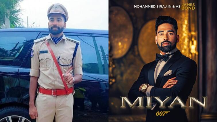 आरसीबी ने सिराज को दिया जेम्स बॉन्ड लुक, जानें DSP बनने के बाद कहां मिली नौकरी?
