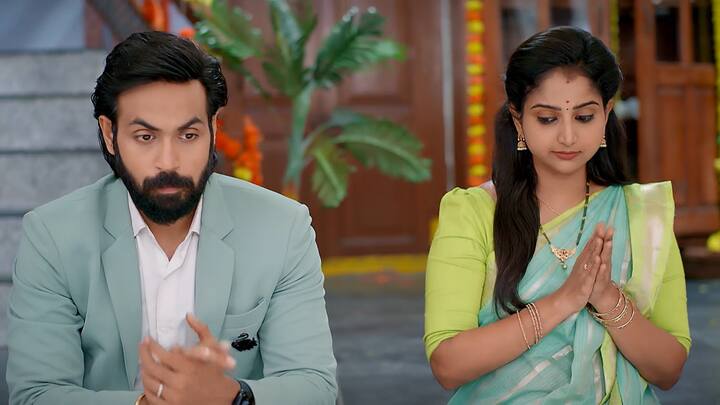 రాజ్ ని మాట్లాడమని అందరూ అంటే..పెళ్లి బంధం ఇలా ఉంటుందా?..ఇకపై మెళుకువలు పాటిస్తానంటాడు. కావ్యను మాట్లాడమంటే... కాపురం అంటే భ్రమ, మాయ..బంధం అంటే ఓ నమ్మకం అది మా ఇద్దరి మధ్యలేదు. తనకి నాపే ప్రేమ లేనప్పుడు ఆ బంధం గురించి నేనేం చెబుతాను అని బాధను వ్యక్తం చేస్తుంది కావ్య..