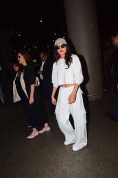 Priyanka Chopra Airport Look: इंडिया आईं देसी गर्ल प्रियंका चोपड़ा, एयरपोर्ट पर हुईं स्पॉट