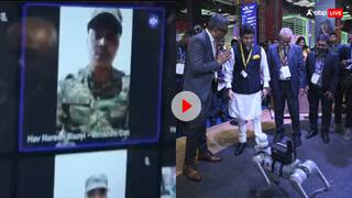 Watch: ज्योतिरादित्य सिंधिया ने 18 हजार फीट की ऊंचाई पर सेटेलाइट कम्युनिकेशन के जरिए सैनिकों से की बात, रोबोटिक डॉग से भी मिले