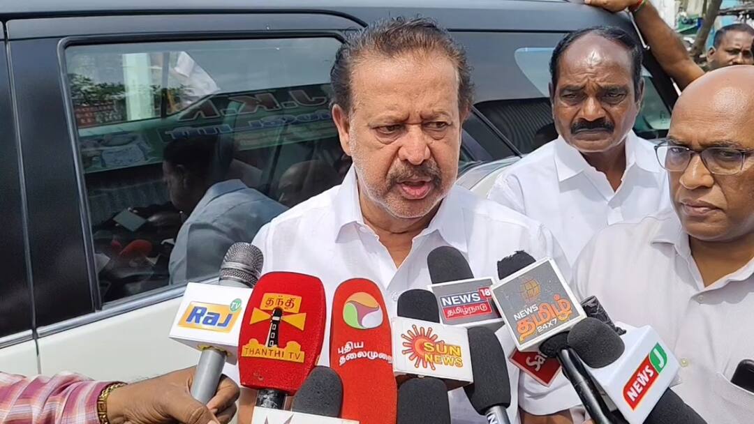 Minister Ponmudi has said that the leader of the opposition should not play politics in the Chennai rains - TNN 'இந்த நிகழ்வில் எதிர்க்கட்சித் தலைவர் அரசியல் செய்யக்கூடாது' - அமைச்சர் பொன்முடி