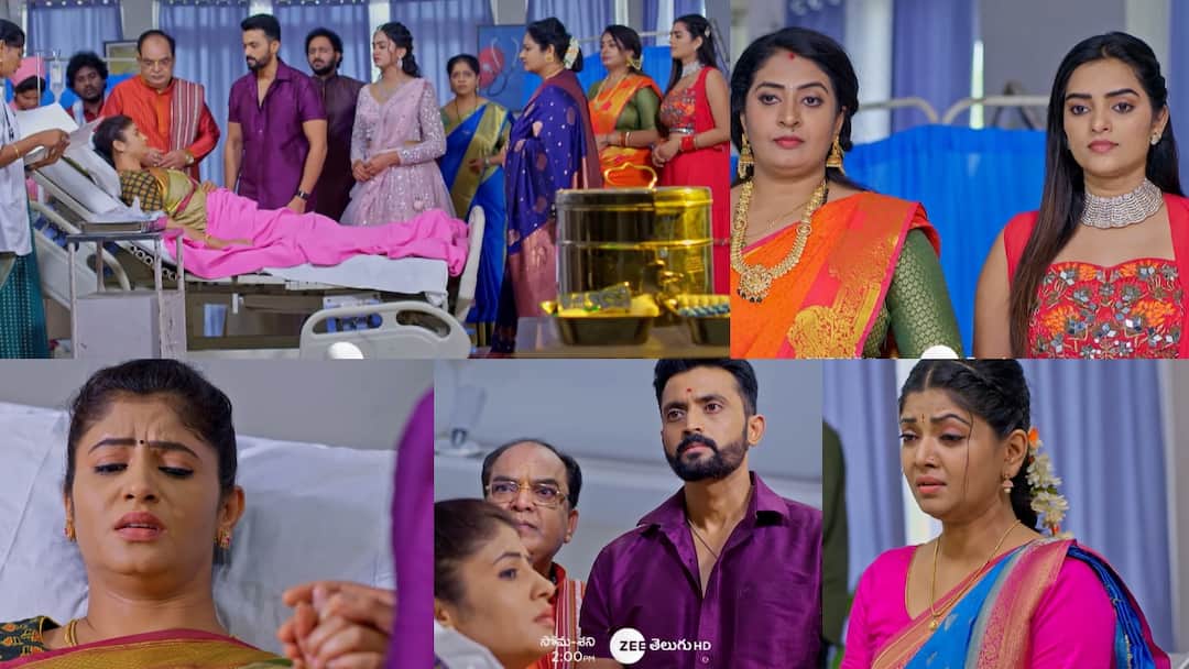 Kalavari Kodalu Kanaka Mahalakshmi Today October 16th: కలవారి కోడలు కనకమహాలక్ష్మీ సీరియల్: అంబిక, పద్మాక్షిల కుట్ర తెలుసుకున్న లక్ష్మీ.. ఇకపై తానే అత్తకి రక్ష! kalavari kodalu kanaka mahalakshmi serial today october 16th episode written update in telugu Kalavari Kodalu Kanaka Mahalakshmi Today October 16th: కలవారి కోడలు కనకమహాలక్ష్మీ సీరియల్: అంబిక, పద్మాక్షిల కుట్ర తెలుసుకున్న లక్ష్మీ.. ఇకపై తానే అత్తకి రక్ష!