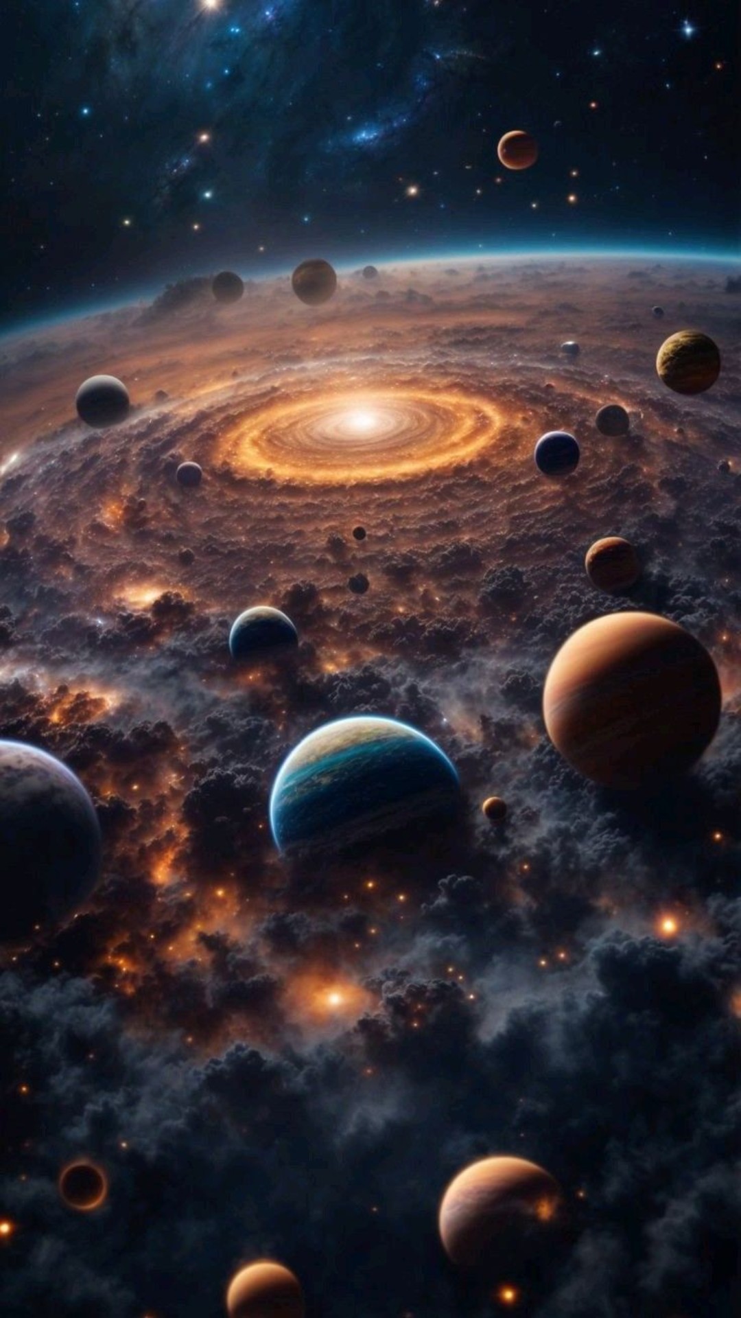 हमारे सौर मंडल में सबसे बड़े ग्रह बृहस्पति और शनि हैं