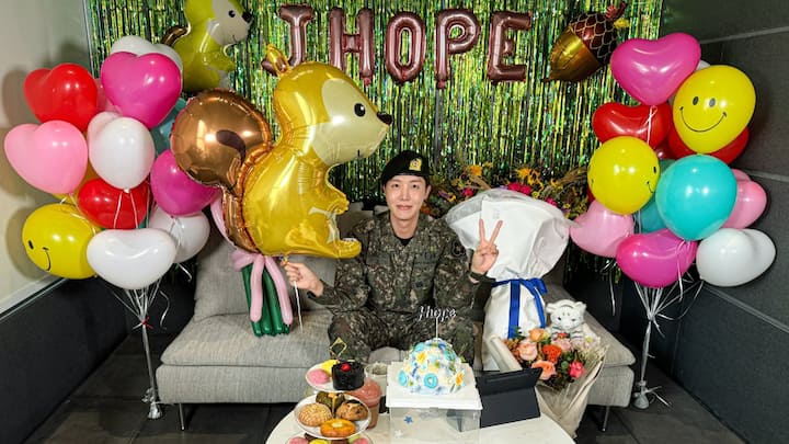 K-pop star J-Hope from BTS was discharged from South Korea's military on Thursday after completing 18 months of service.