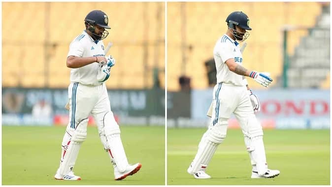 team india five batters out on zero and india minimum score at home in its 91 year history in ind vs nz IND vs NZ: ટીમ ઇન્ડિયાનો 91 વર્ષમાં સૌથી ઓછો સ્કૉર, 11 ખેલાડી મળીને 50 રન પણ ના બનાવી શક્યા...