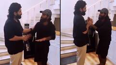 ఐకాన్ స్టార్​పై అభిమానం... సైకిల్​పై రాష్ట్రాలు దాటి అల్లు అర్జున్​ను కలిసిన అభిమాని