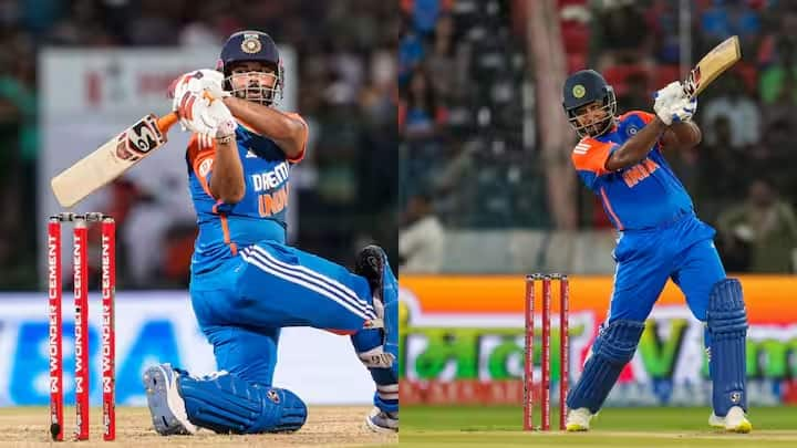 Rishabh Pant or Sanju Samson: સંજુ સેમસને તેની કારકિર્દીમાં અત્યાર સુધી 33 T20 આંતરરાષ્ટ્રીય મેચ રમી છે. તો ચાલો જાણીએ કે સંજુ અને પંત વચ્ચે અત્યાર સુધી કોણ સારું રહ્યું છે.