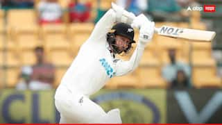 Ind vs NZ 1st Test Day 2 stumps New Zealand lead by 134 runs india In Bengalur Test Devon Conway Rishabh Pant Cricket News Marathi