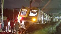 मुंबईतील मध्य रेल्वेलाईनवर लोकल रुळावरुन घसरली; वाहतूक खोळंबली