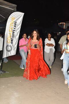 खुली जुल्फें और ऑरेंज लहंगे में हुस्न की मल्लिका लगीं Kiara Advani, एक्ट्रेस की तस्वीरों पर दिल हारे फैंस