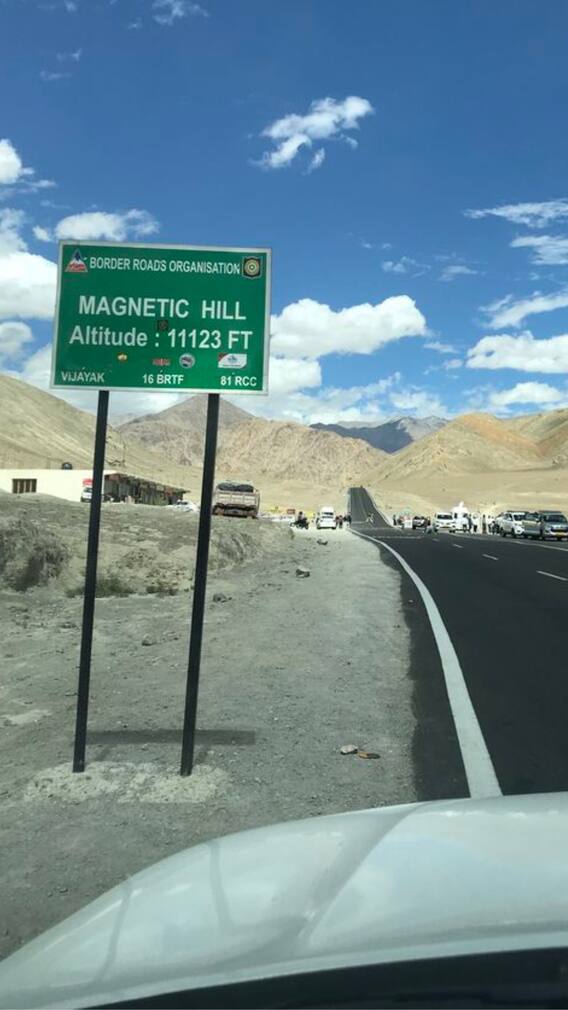 Mysterious Destination Of India: Magnetic Hill, Ladakh