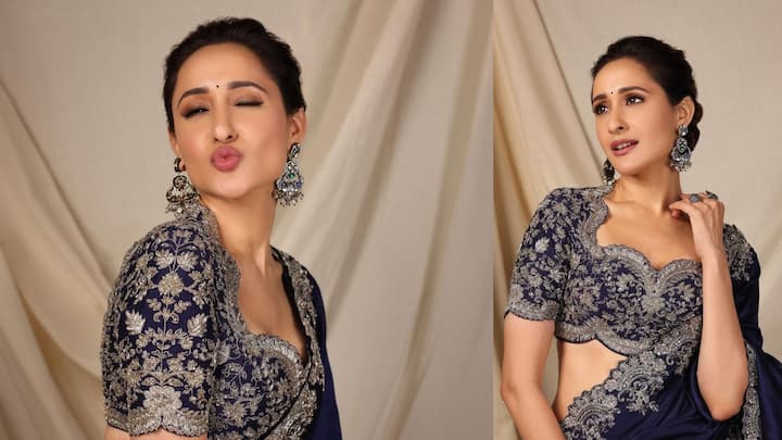 Pragya Jaiswal Latest Photos : ప్రగ్యా జైస్వాల్ అఖండ 2 మూవీ పూజా కార్యక్రమంలో శారీలో పాల్గొంది. ఈ లుక్​లో ప్రగ్యా చాలా అందంగా, ట్రెడీషనల్​గా కనిపించింది.