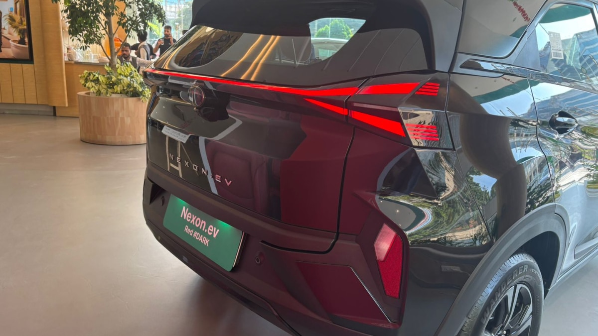 Tata Nexon EV Red Dark Edition First Look: With Added Style Now