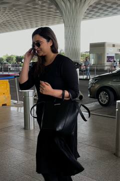 Karwa Chauth 2024: करवाचौथ के लिए ससुराल रवाना हुईं परिणीति चोपड़ा, एयरपोर्ट पर ऑल ब्लैक लुक में ढाया कहर