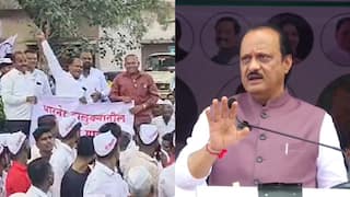Ajit Pawar angry on activists who were making slogans in parner Sabha Says Did Nilesh Lanke send you marathi news | Ajit Pawar : तुम्हाला निलेश लंकेंनी पाठवलं का? भर सभेत अजितदादांनी