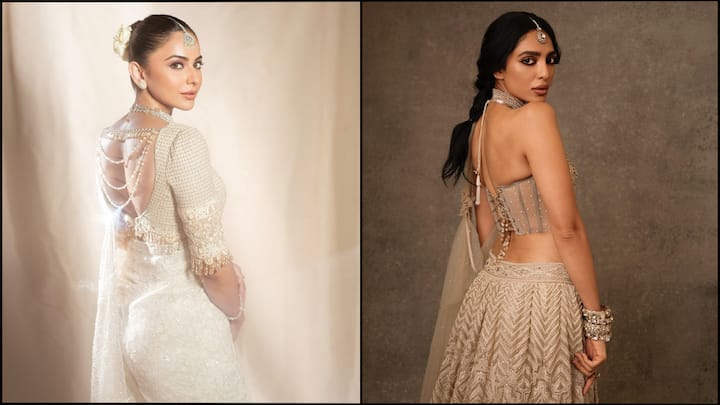 Have a look at these Tarun Tahiliani's designs worn by Bollywood divas. With intricate designs and luxurious fabrics, his creations capture the essence of elegance and tradition for the season.