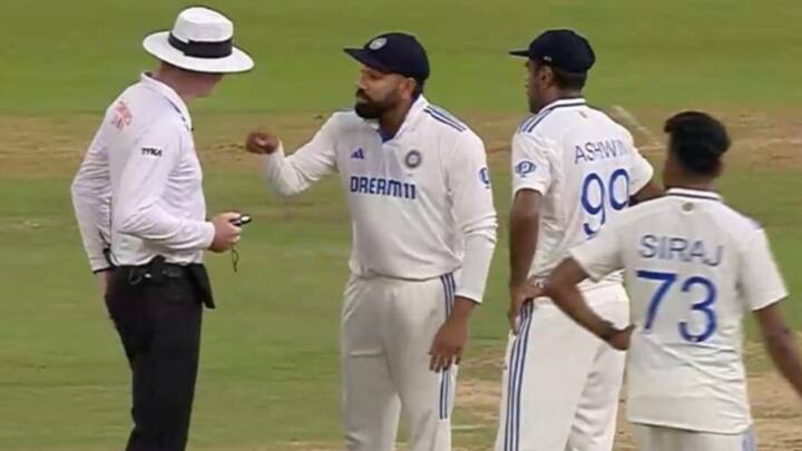 अंपायर्स मैदान की रौशनी मीटर से चेक कर रहे थे. लेकिन रोहित शर्मा इस फैसले से नाराज थे. दिन के करीब 20 ओवर बचे हुए थे. लेकिन इसके बावजूद न्यूजीलैंड के खिलाड़ी पवेलियन लौट गए.