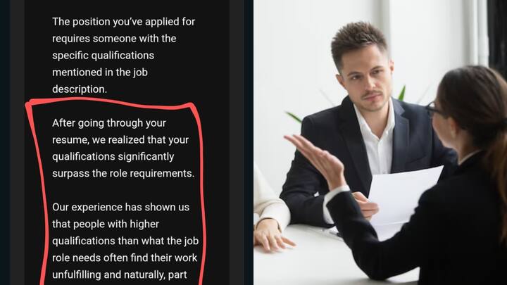 सोशल मीडिया पर पोस्ट शेयर करते हुए अन्नू ने लिखा...मुझे नहीं पता था कि आपको बहुत अच्छा होने की वजह से रिजेक्ट किया जा सकता है. उनके रिजेक्शन लेटर में रिक्रूटर ने कुछ फैसलों को उजागर किया है जिसमें हैरान कर देने वाली बातें लिखी थी.